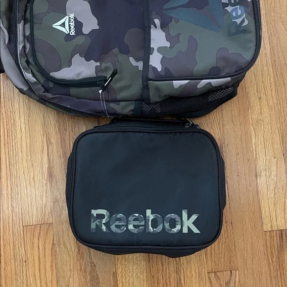 NWT Reebok Riley Backpack W/Lunch Box - Picture 3 of 9